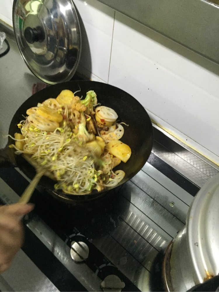 素麻辣香锅步骤6