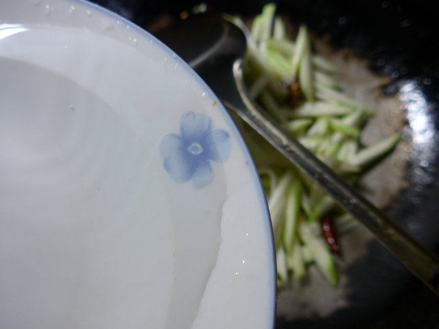 夜开花炒粉条步骤6