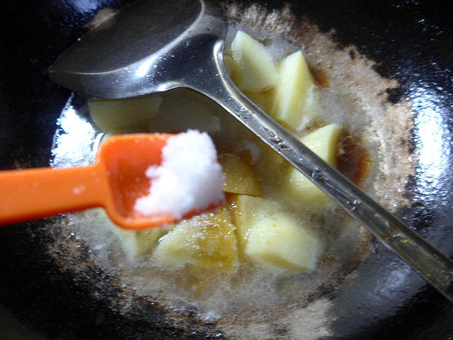 韭菜炒土豆步骤7