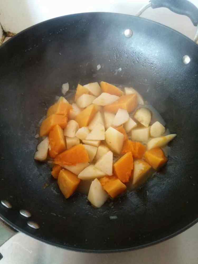 土豆炖南瓜步骤7