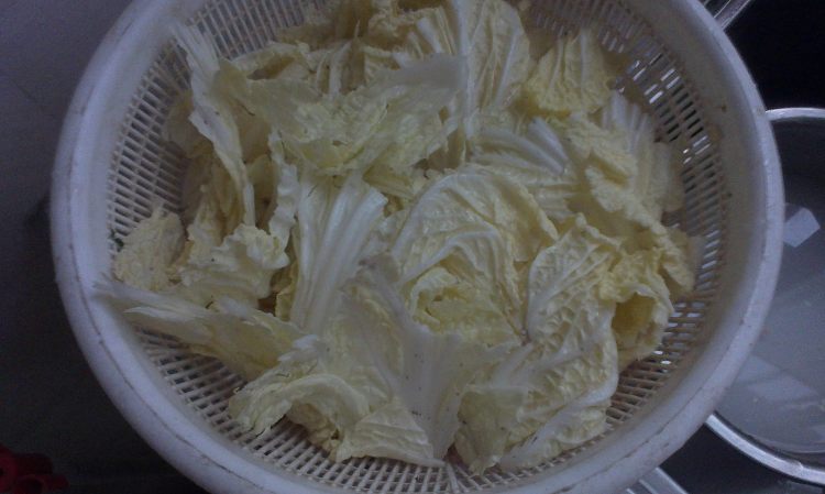 砂锅白菜酱豆腐步骤3