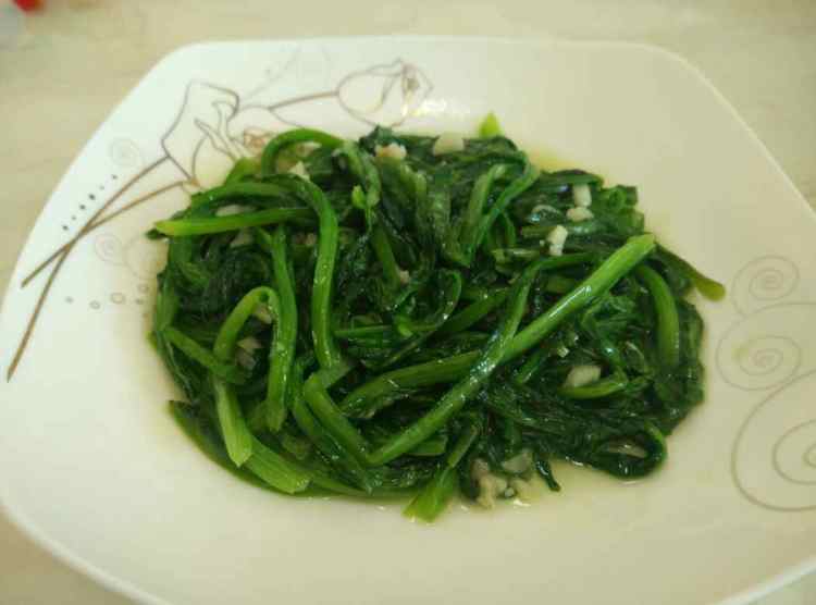 素炒油麦菜步骤6