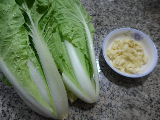 蒜香五号菜步骤1