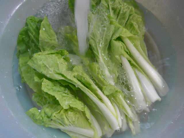 蒜香五号菜步骤2