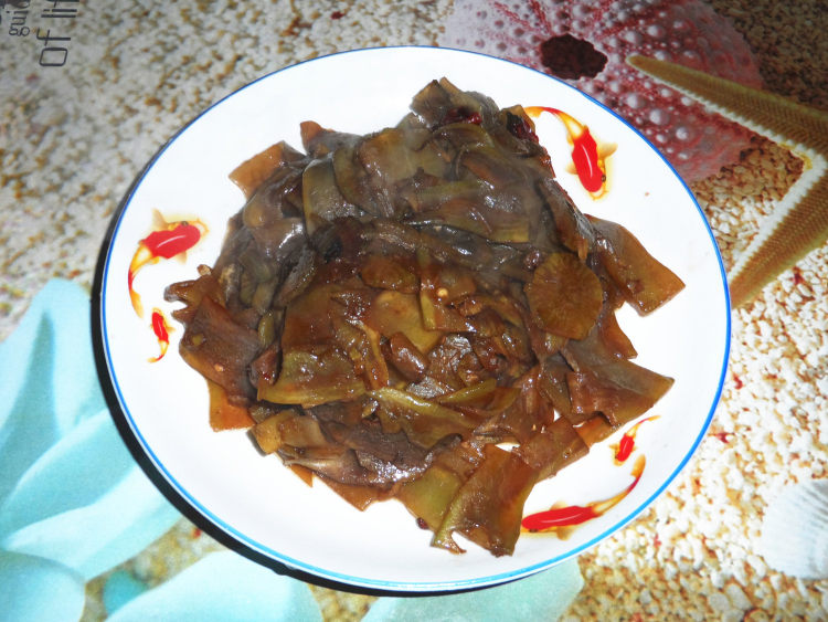 酱炒莴苣步骤7