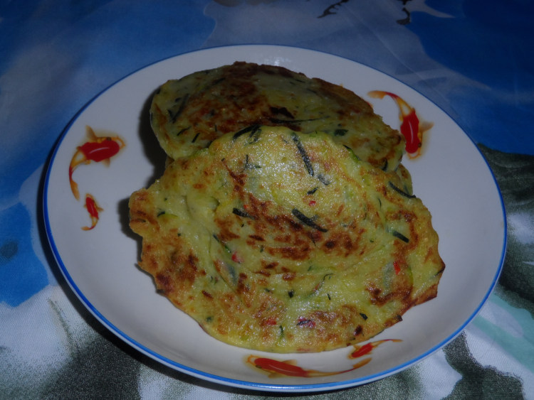青南瓜饼步骤7