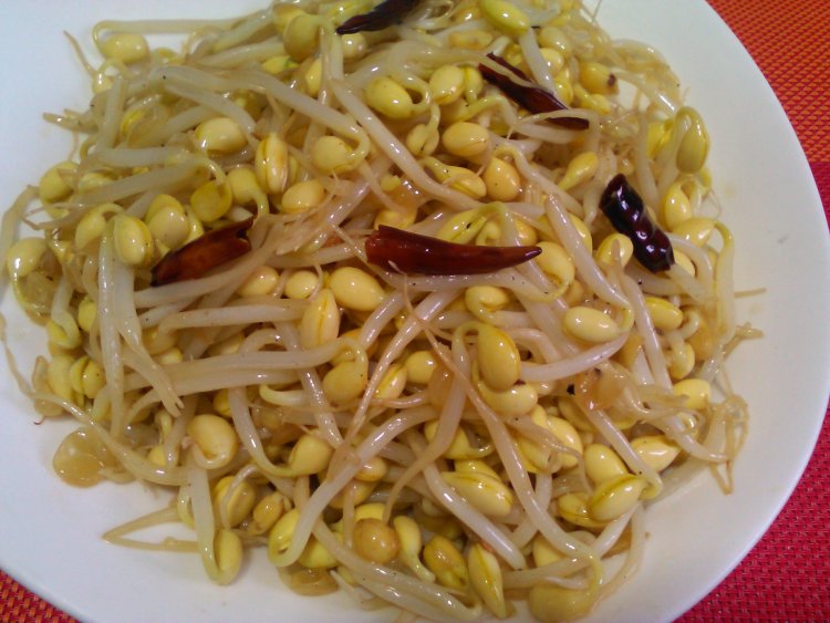 清炒黄豆芽步骤8