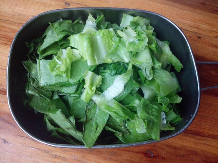 油麦菜烧豆腐步骤2