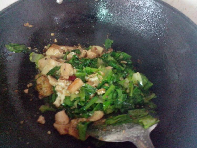 油麦菜烧豆腐步骤11