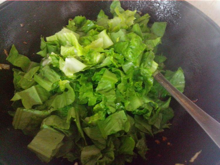 油麦菜烧豆腐步骤9