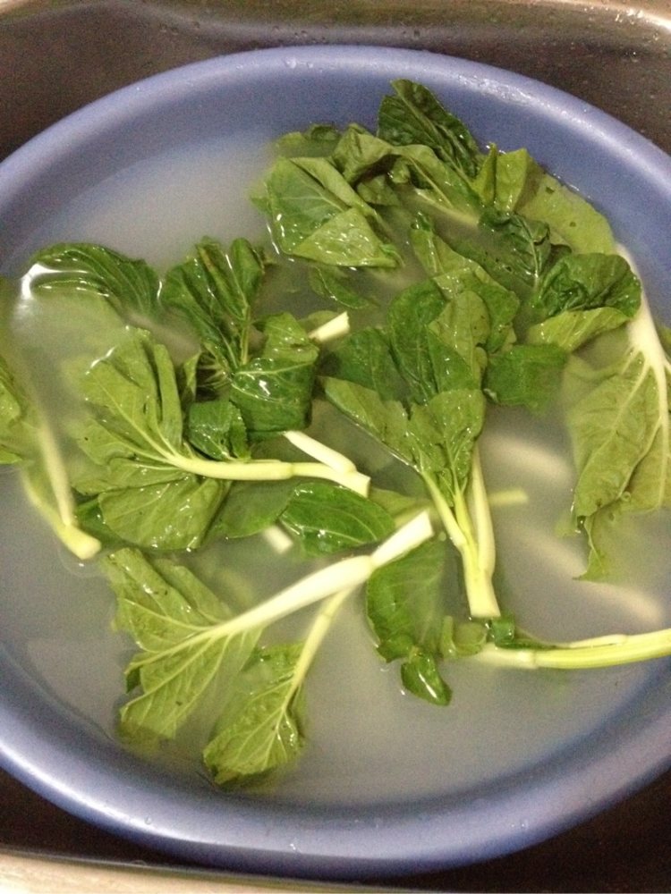 炒小白菜步骤2