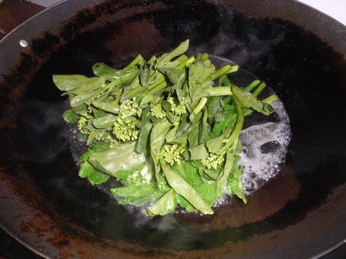 白灼芥蓝步骤2