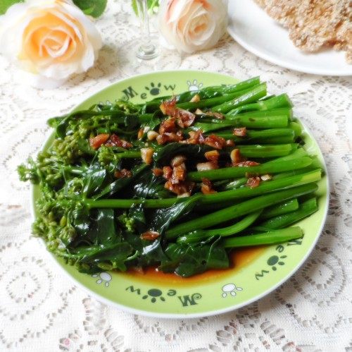 白灼芥蓝步骤6