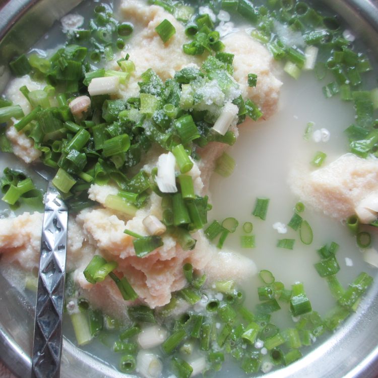 豆渣葱饼步骤4