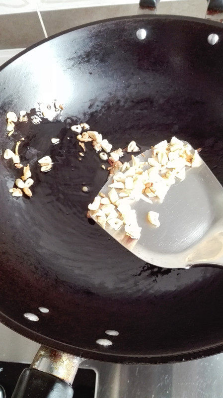 金蒜四季豆步骤2