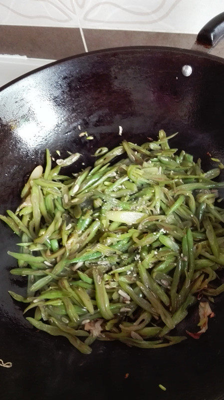 金蒜四季豆步骤8