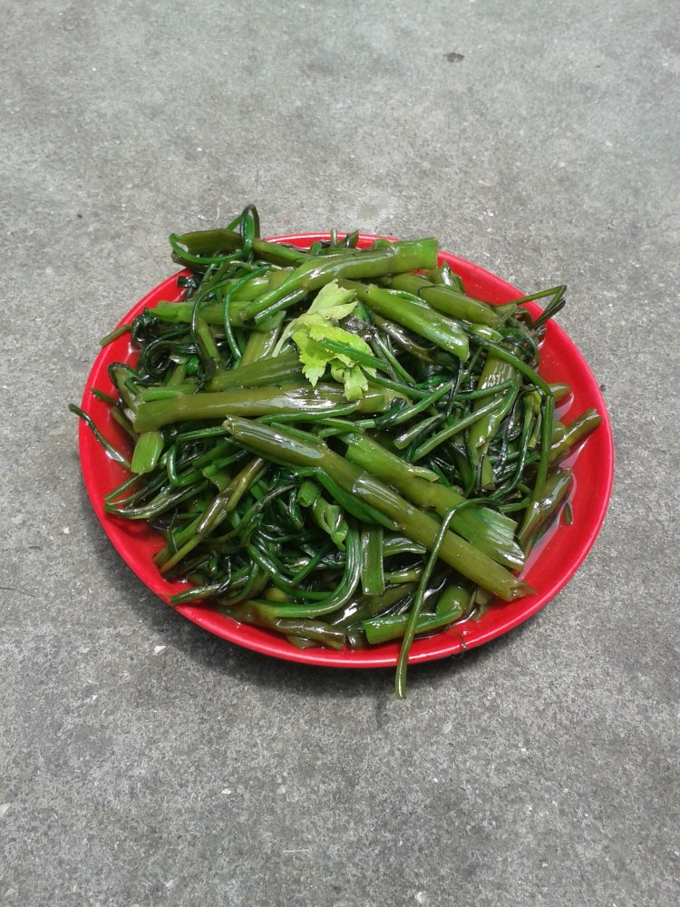 小炒有机空心菜步骤6