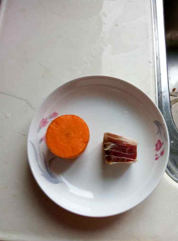 清蒸豌豆步骤2