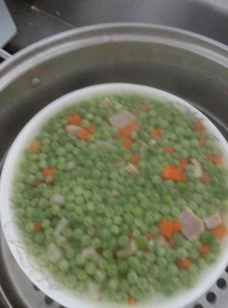 清蒸豌豆步骤5