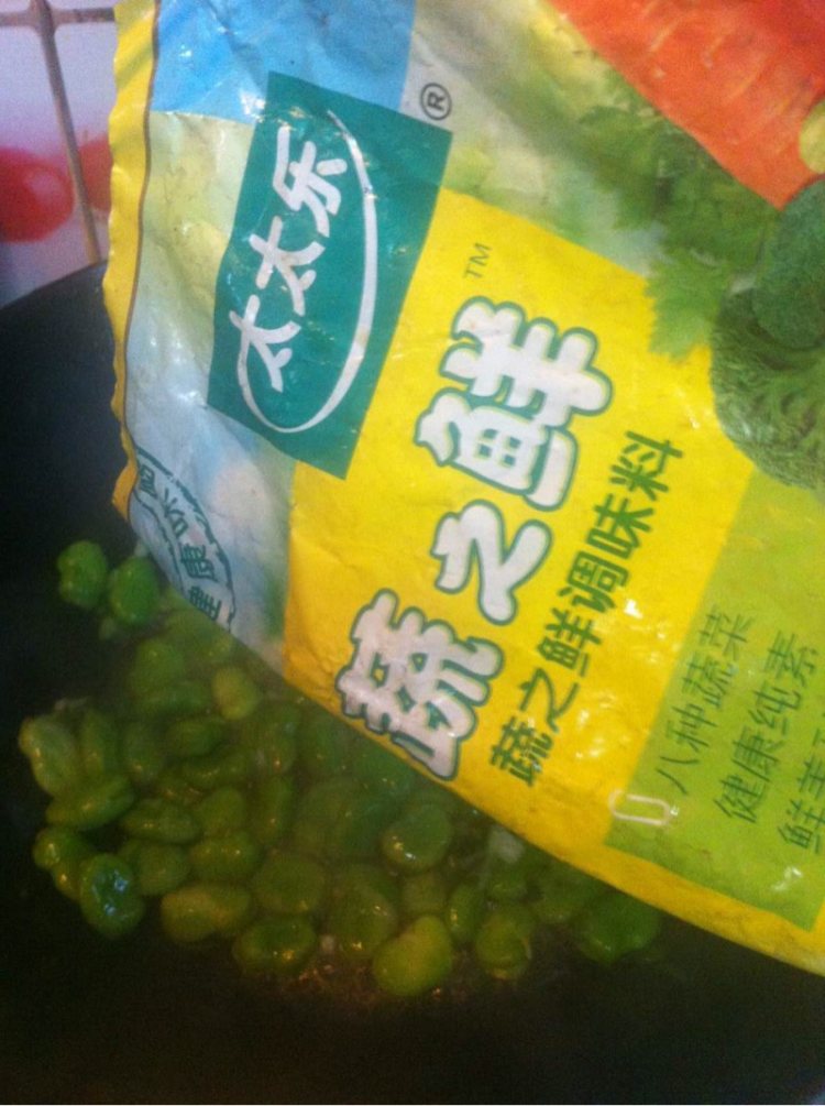 葱香蚕豆步骤8