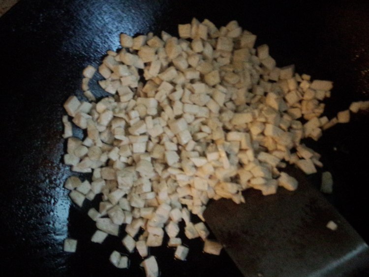 茴香苗菜饼步骤3