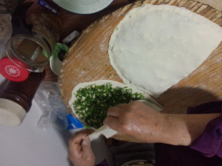 茴香苗菜饼步骤9