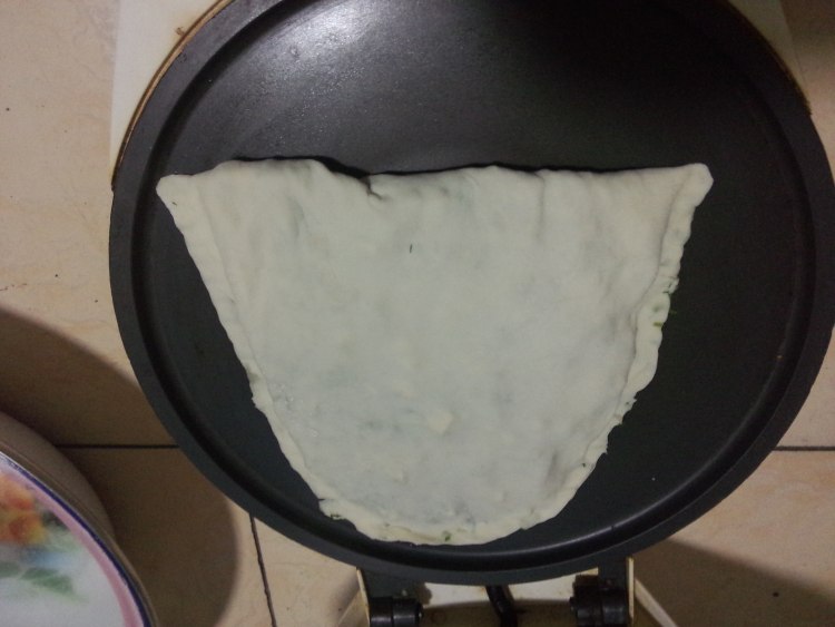 茴香苗菜饼步骤10