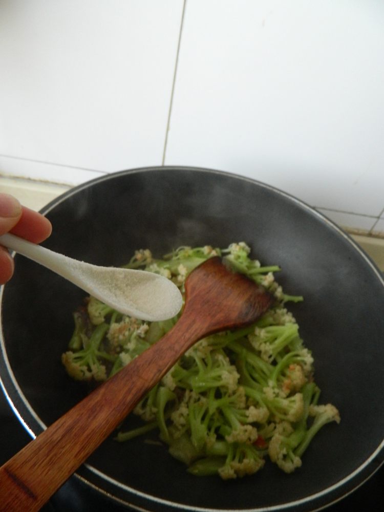 麻香有机花菜步骤10