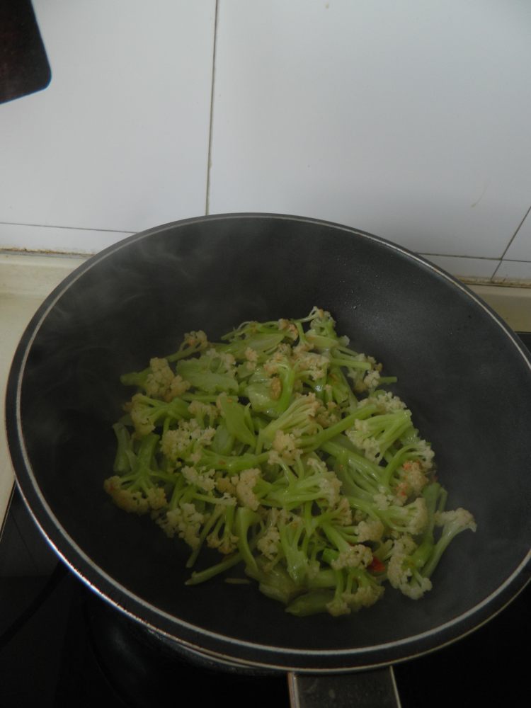 麻香有机花菜步骤8