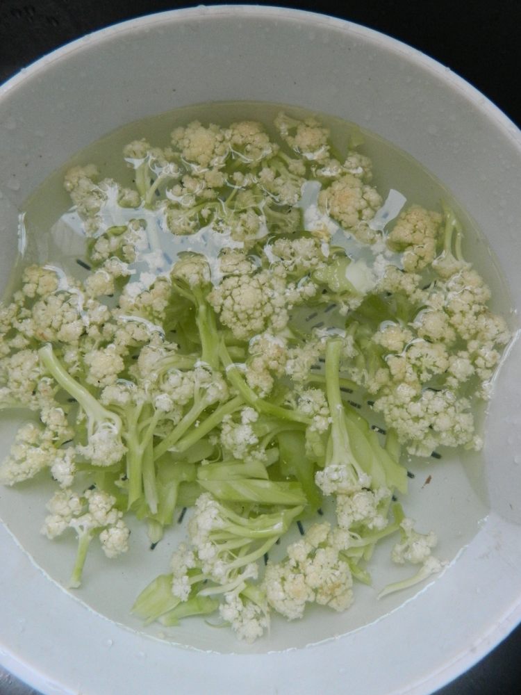 麻香有机花菜步骤3