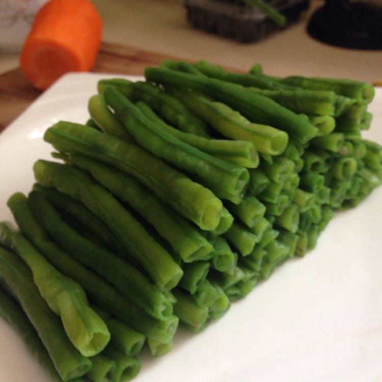 冰镇麻汁豆角步骤5