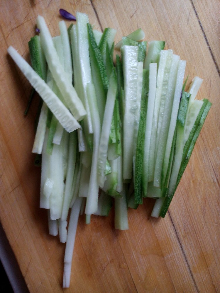 蔬菜沙拉步骤2