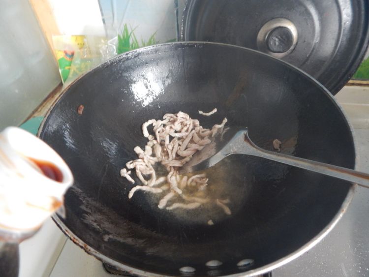 肉丝土豆粉步骤11