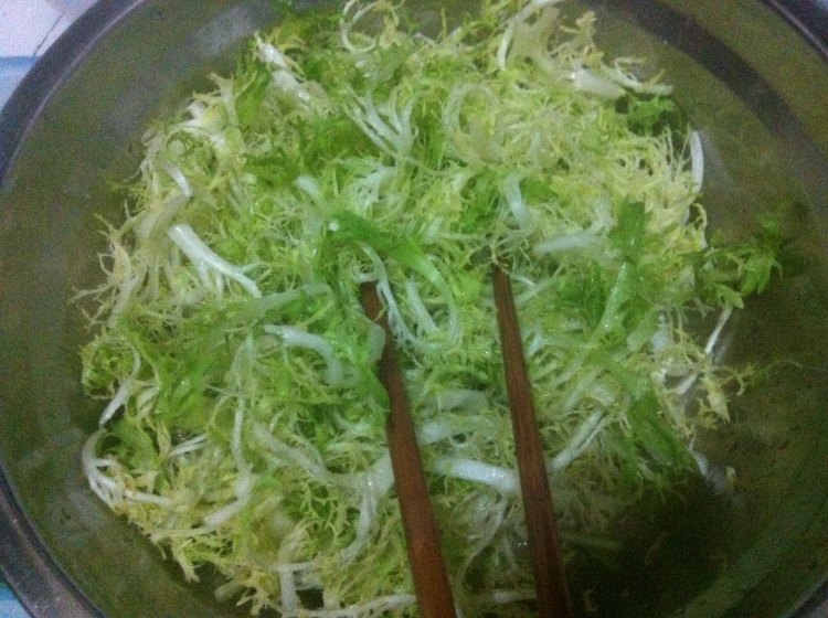 凉拌苦菊#新鲜从这里步骤3