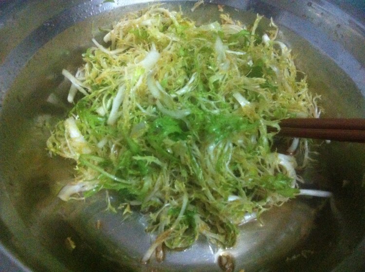 凉拌苦菊#新鲜从这里步骤5