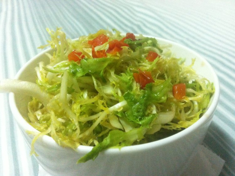 凉拌苦菊#新鲜从这里步骤6