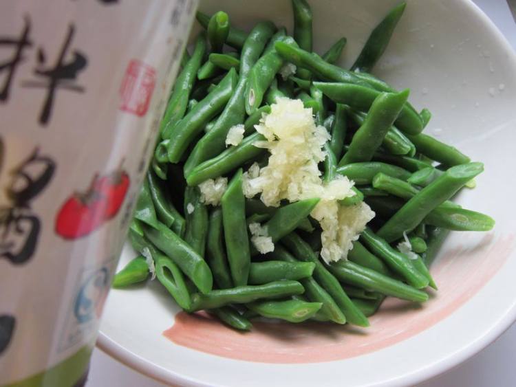 凉拌四季豆步骤6