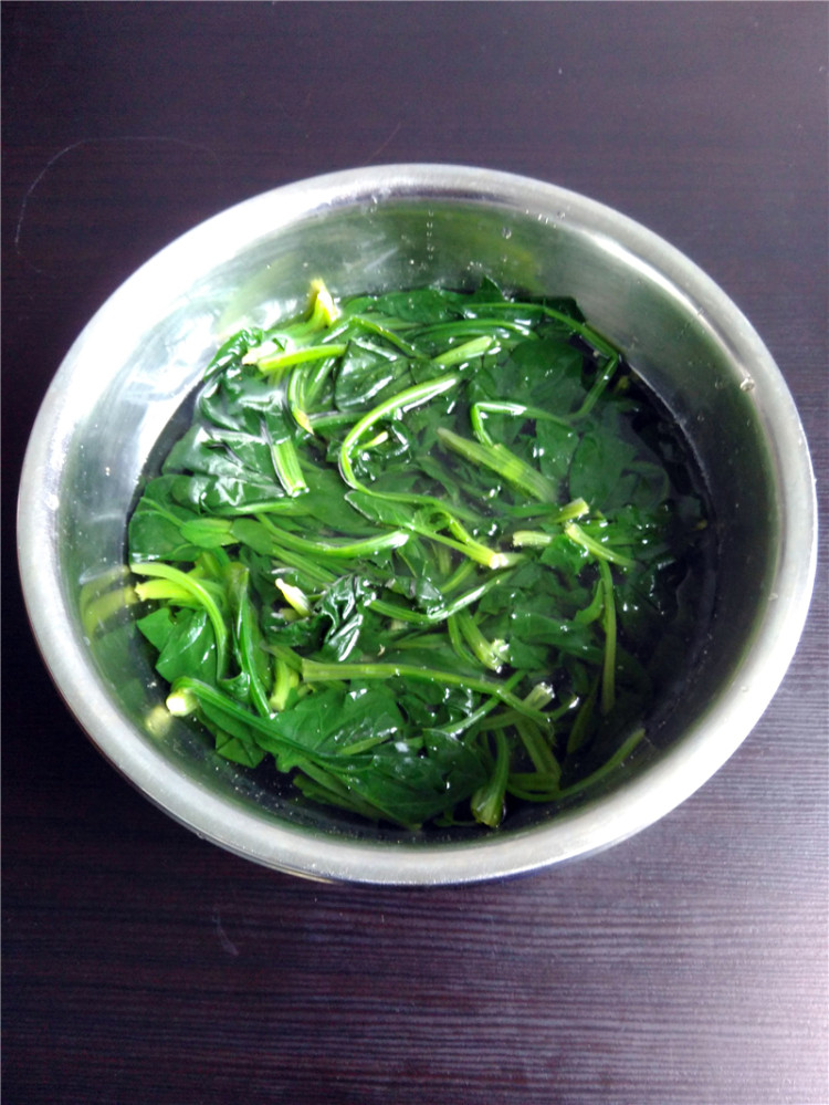 清爽菠菜塔#多效护理步骤6