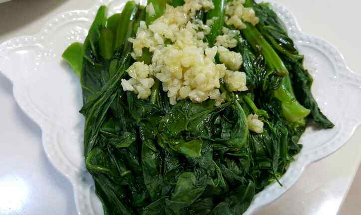 白灼蚝油芥兰步骤9