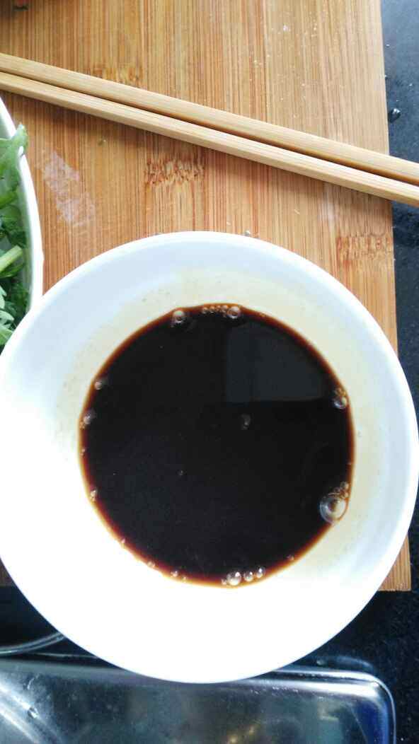 凉拌茼蒿步骤3