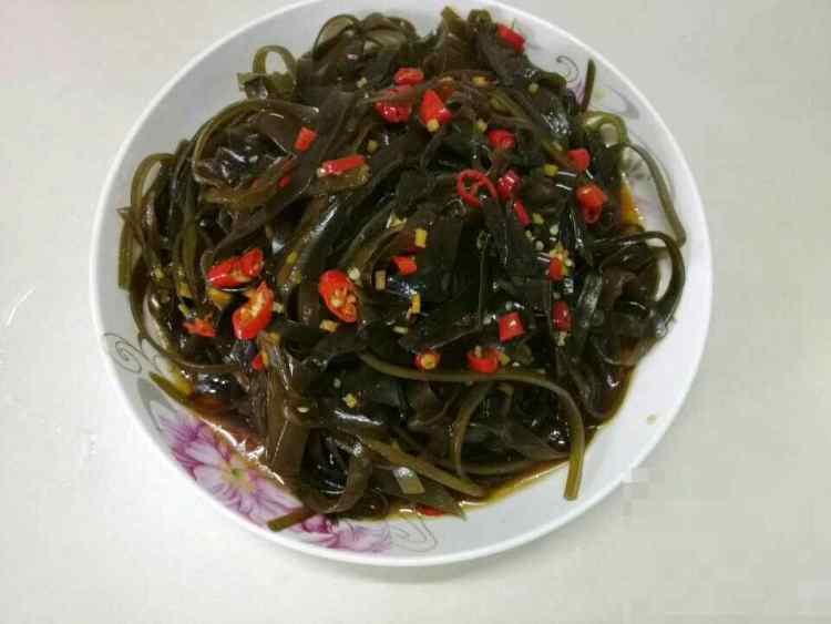 凉拌海带步骤4