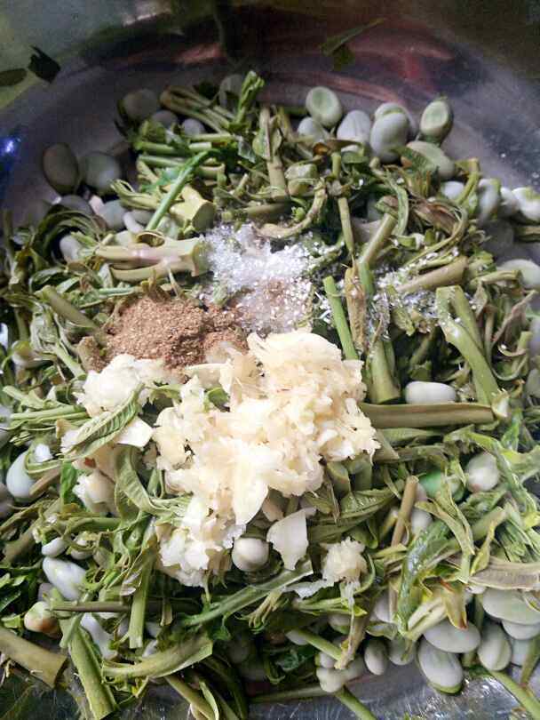 香椿拌胡豆步骤9