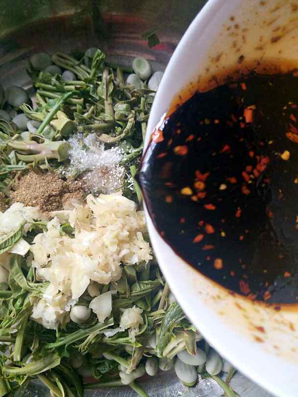 香椿拌胡豆步骤10