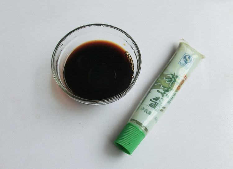 芥茉素鸡步骤2