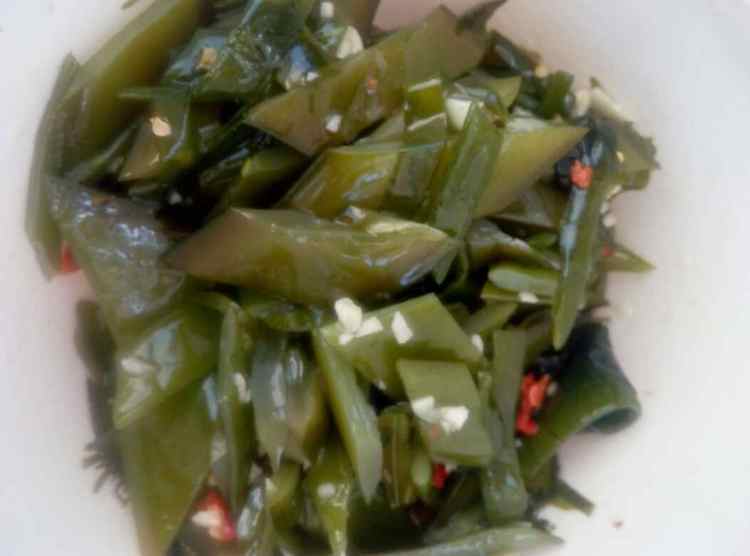 拌海白菜步骤9