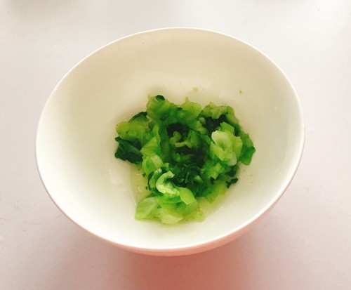 花生豆干拌油菜步骤5