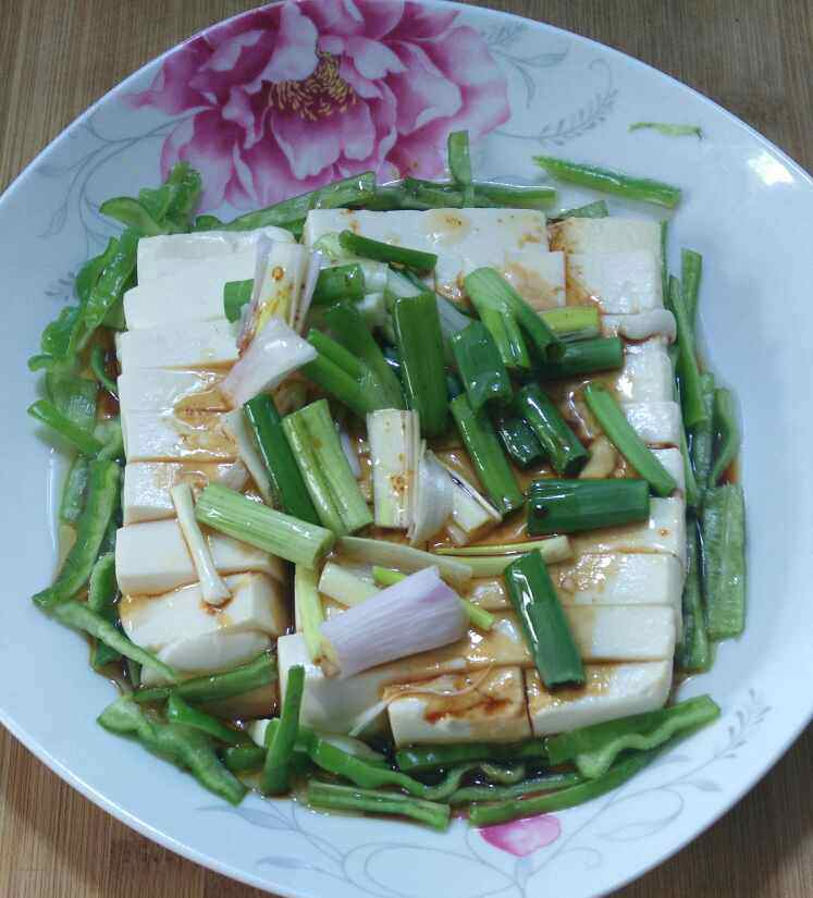 小葱拌豆腐步骤4