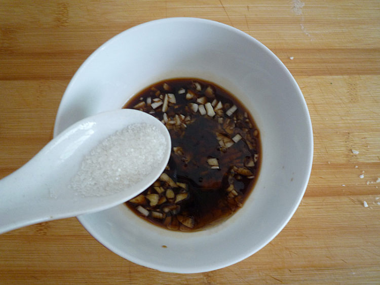 菠菜拌粉丝步骤11