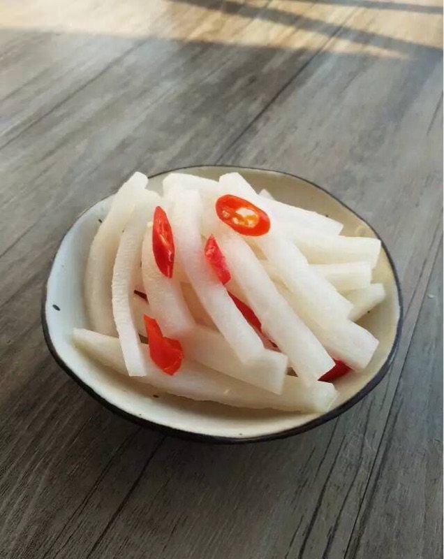酸甜白萝卜步骤9