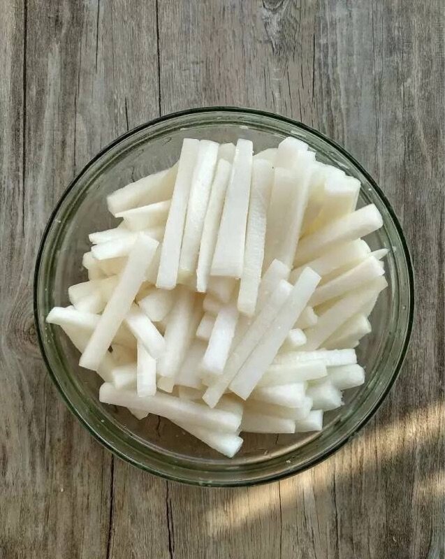 酸甜白萝卜步骤3